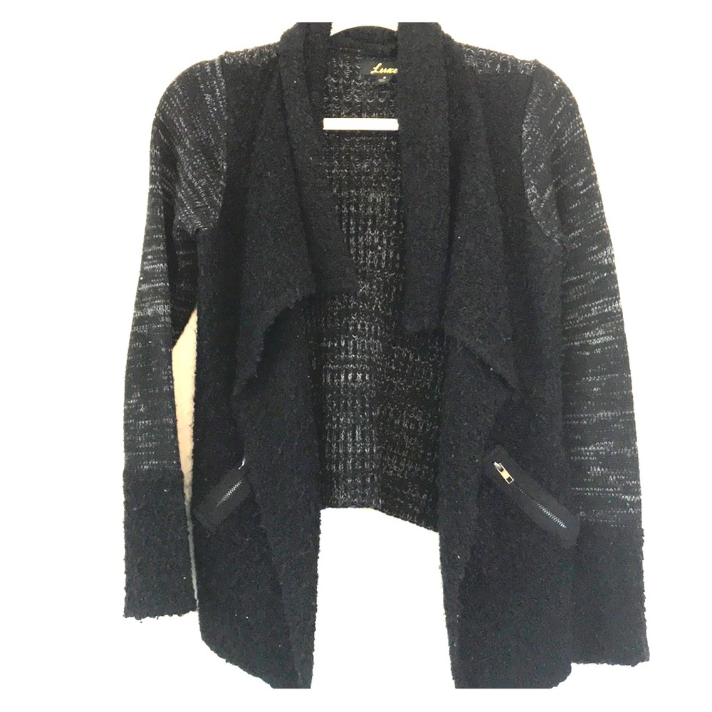 Open cardigan no button